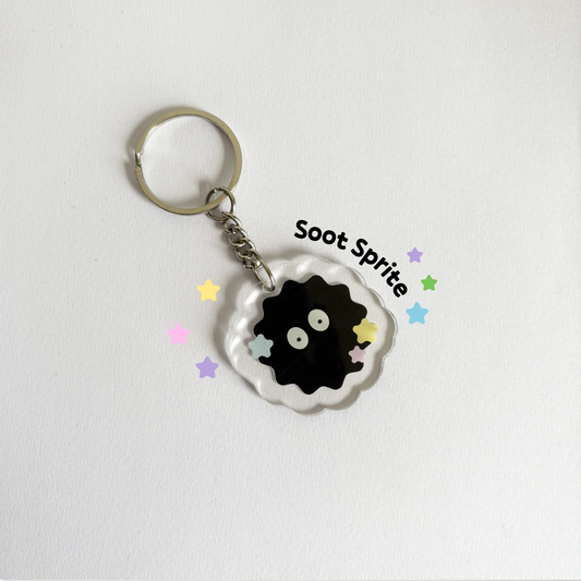 Soot Sprite Acrylic Keychain
