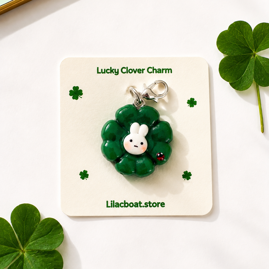 🍀 Lucky Clover Charm
