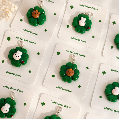 🍀 Lucky Clover Charm